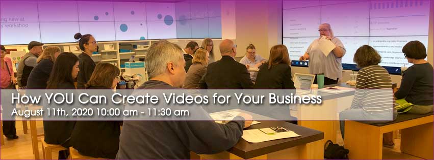 How YOU Can Create Videos for Your Business
